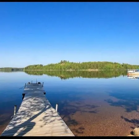 дом на берегу сайма Ruokolahti